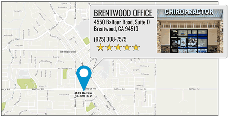 Martin Family Chiropractic Centers's Brentwood office location on google map
